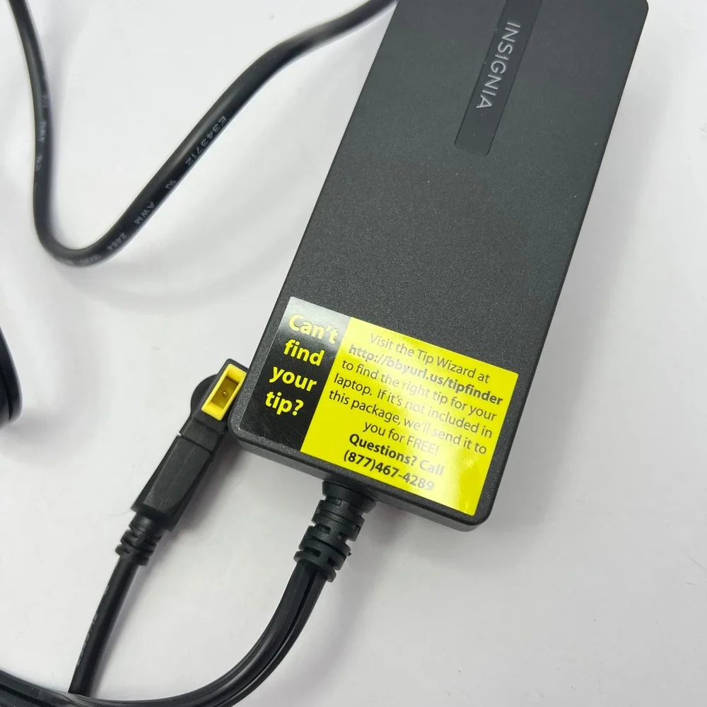 Insignia 90W AC Adapter Laptop Charger Universal NS-PWLC591 D Tip 13‎ (Rev H3)